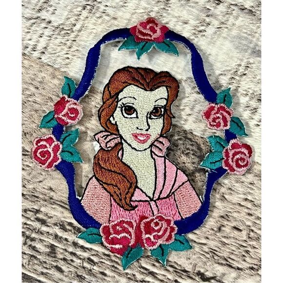 Disney's Belle‎ in Beauty and the Beast Iron on Patch 3.5"h x 2 15/16"w - Picture 1 of 3